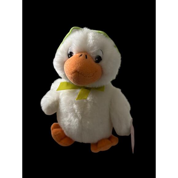Vintage Gund Egghead 3603 Plush White Duck Easter Egg Hat Original Tag 6" - Picture 10 of 10